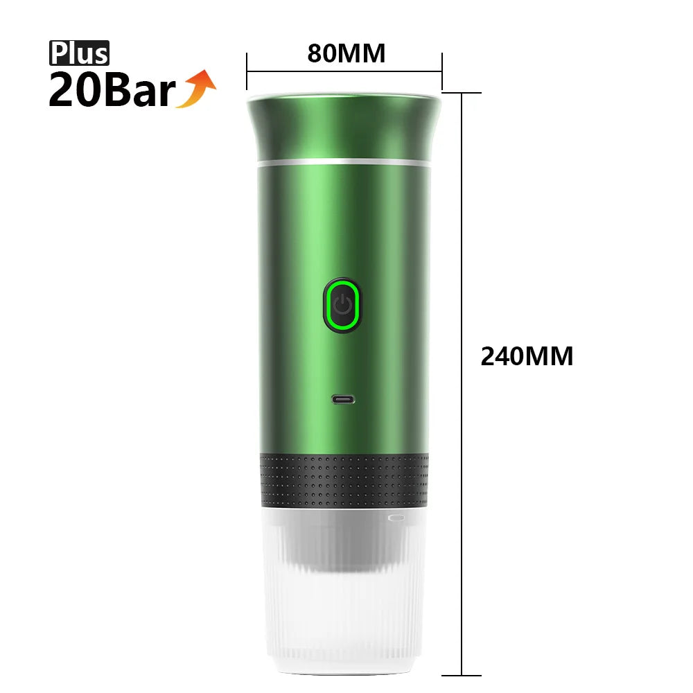 Wireless Portable Espresso Maker 3-in-1
