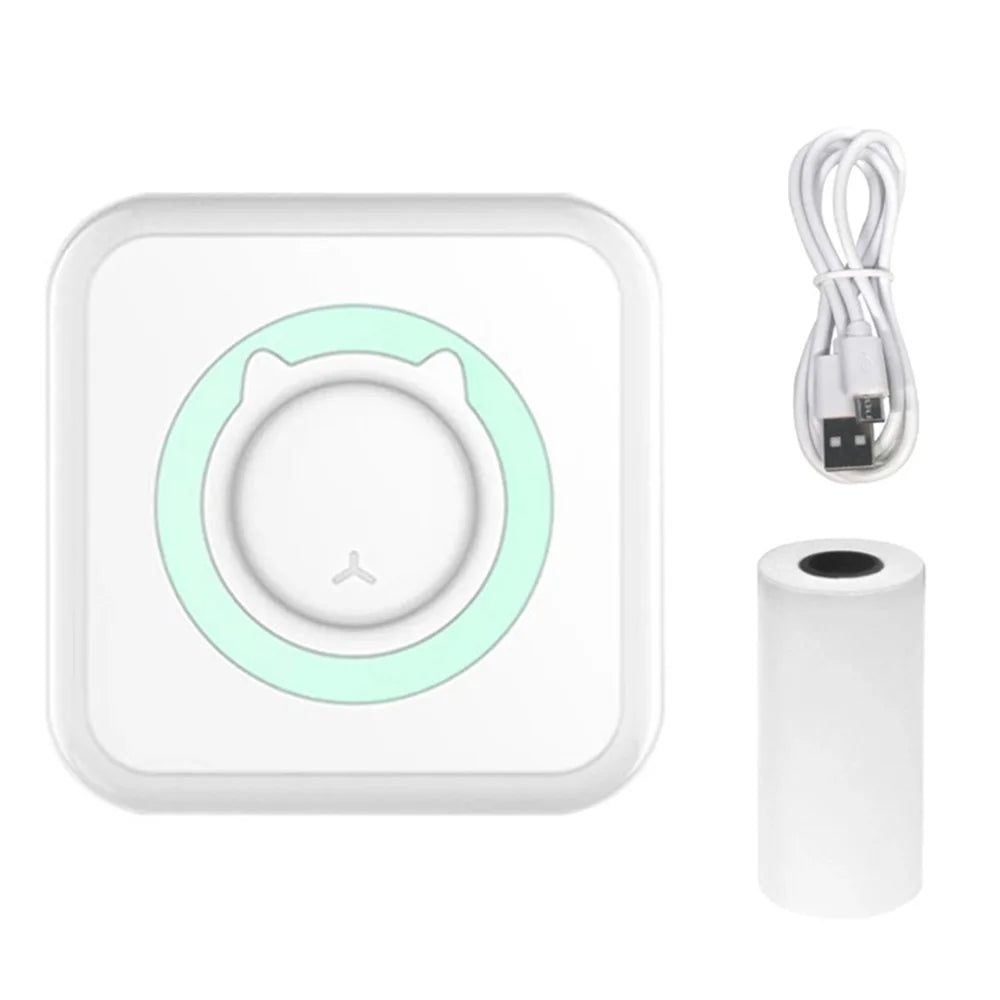 Portable Mini Bluetooth Printer for Mobile