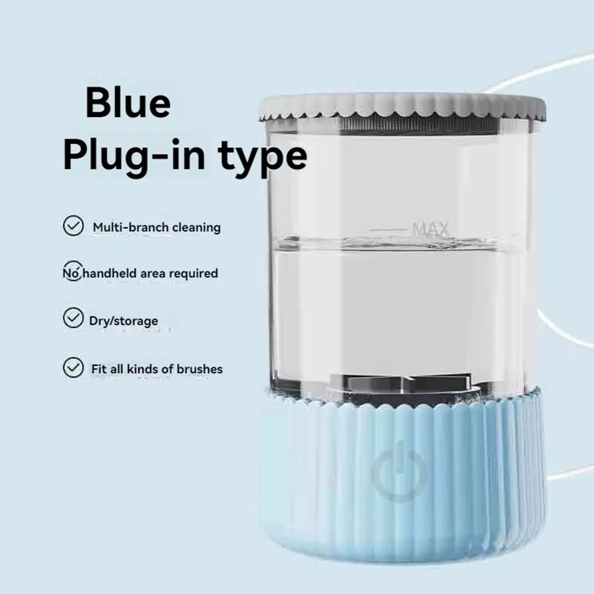 3-in-1 Electric Makeup Brush Cleaner USB