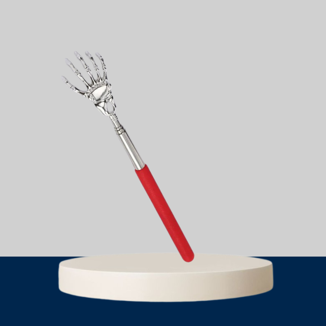 Stainless steel back scratcher